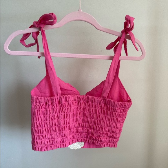 Altar’D State NWT Pink Sleeveless Crop Top - Picture 3 of 6